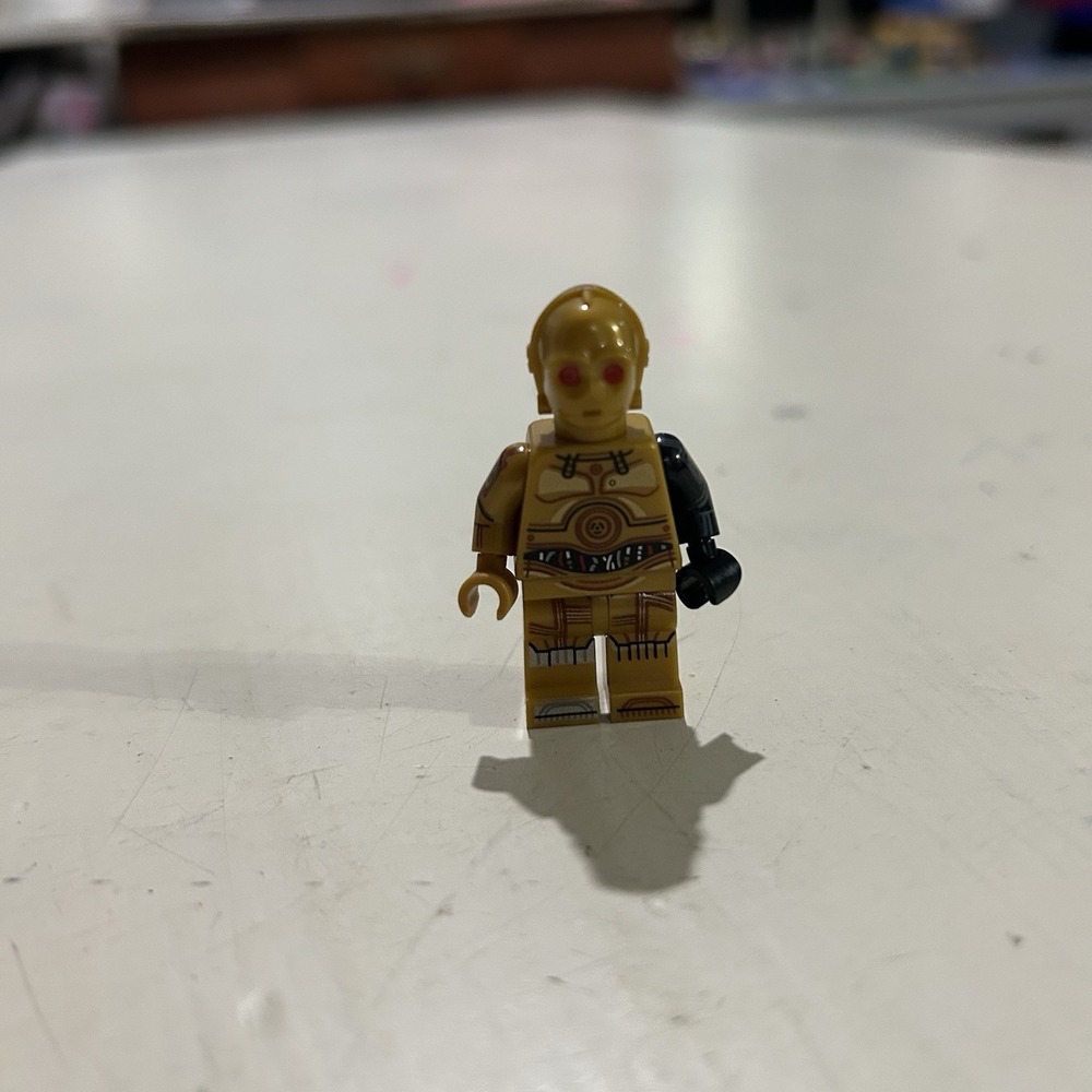LEGO Star Wars Bounty Hunter C-3PO Minifigure Evil Red Eyes 75389 Dark Falcon